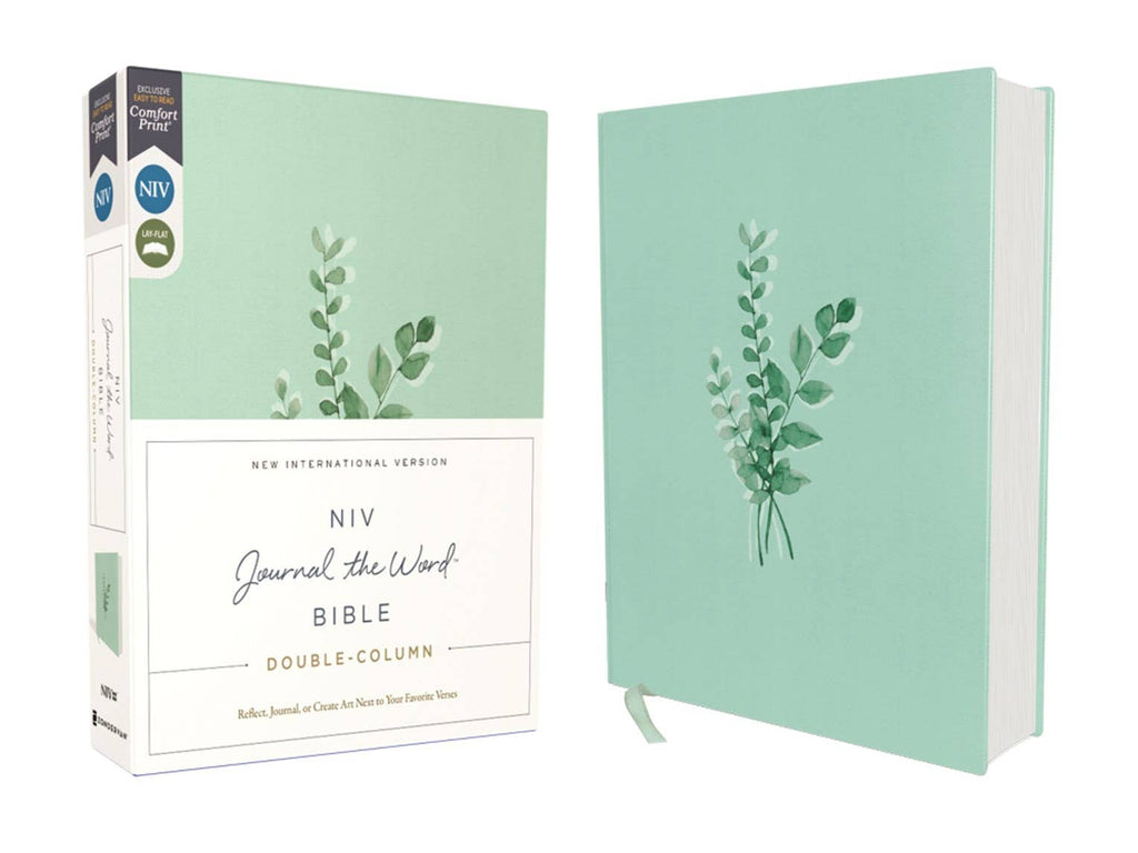 HarperCollins Christian Publishing - NIV, Journal the Word Bible, Cloth over Board, Teal