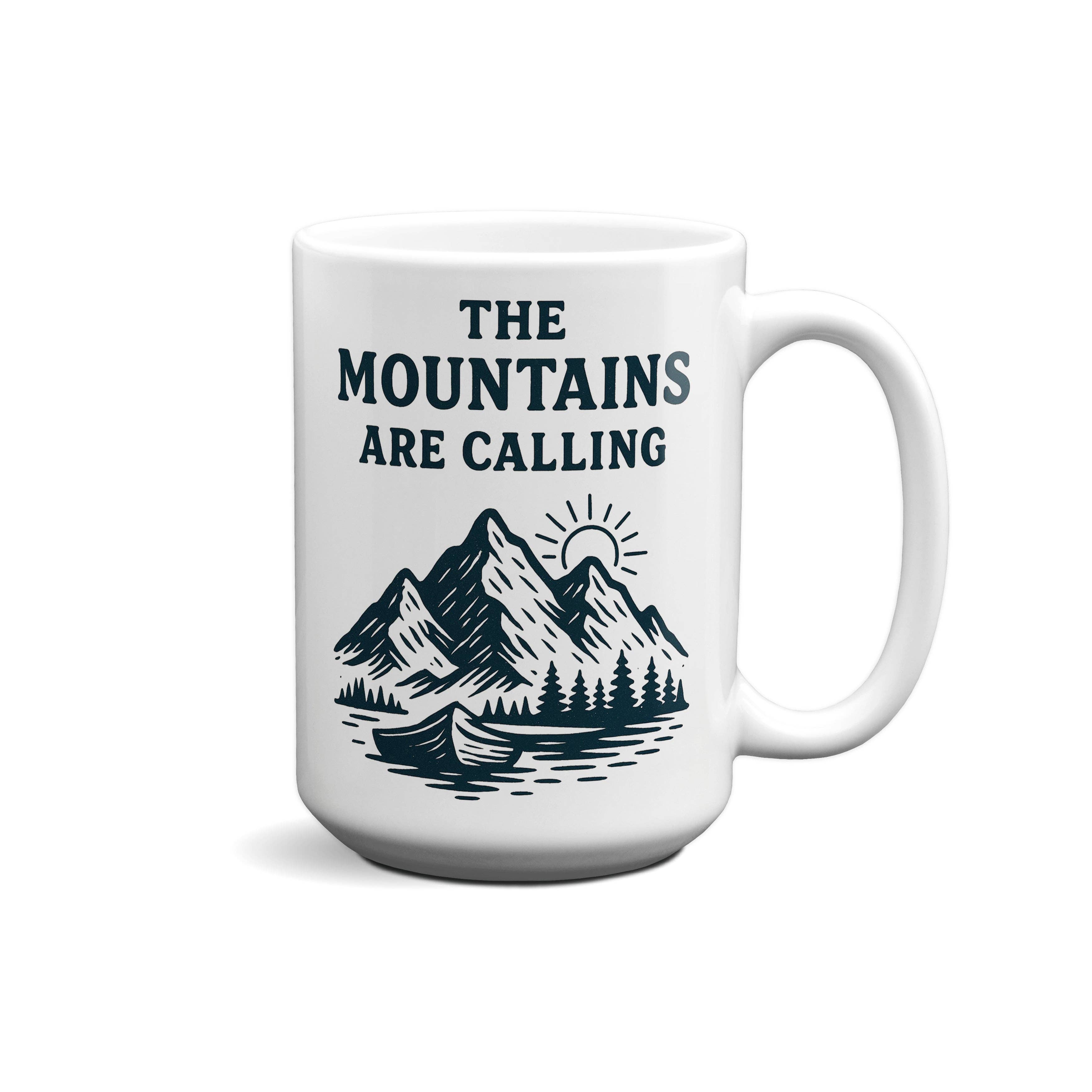 American Brand Studio - The Mountains Are Calling Graphic Mug
