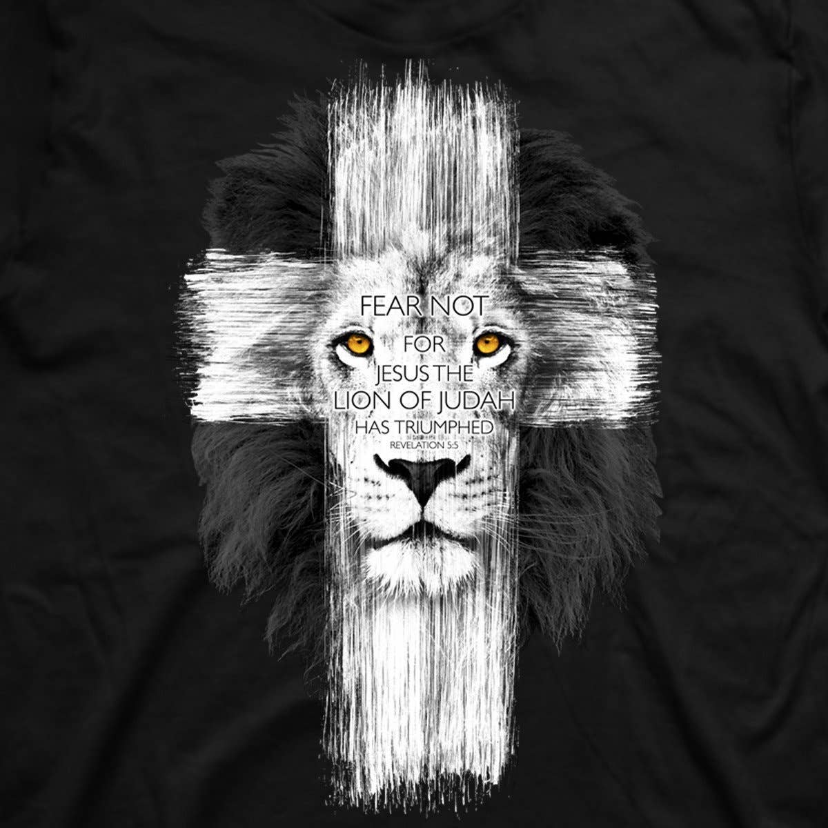Kerusso - Kerusso Christian T-Shirt Lion Cross