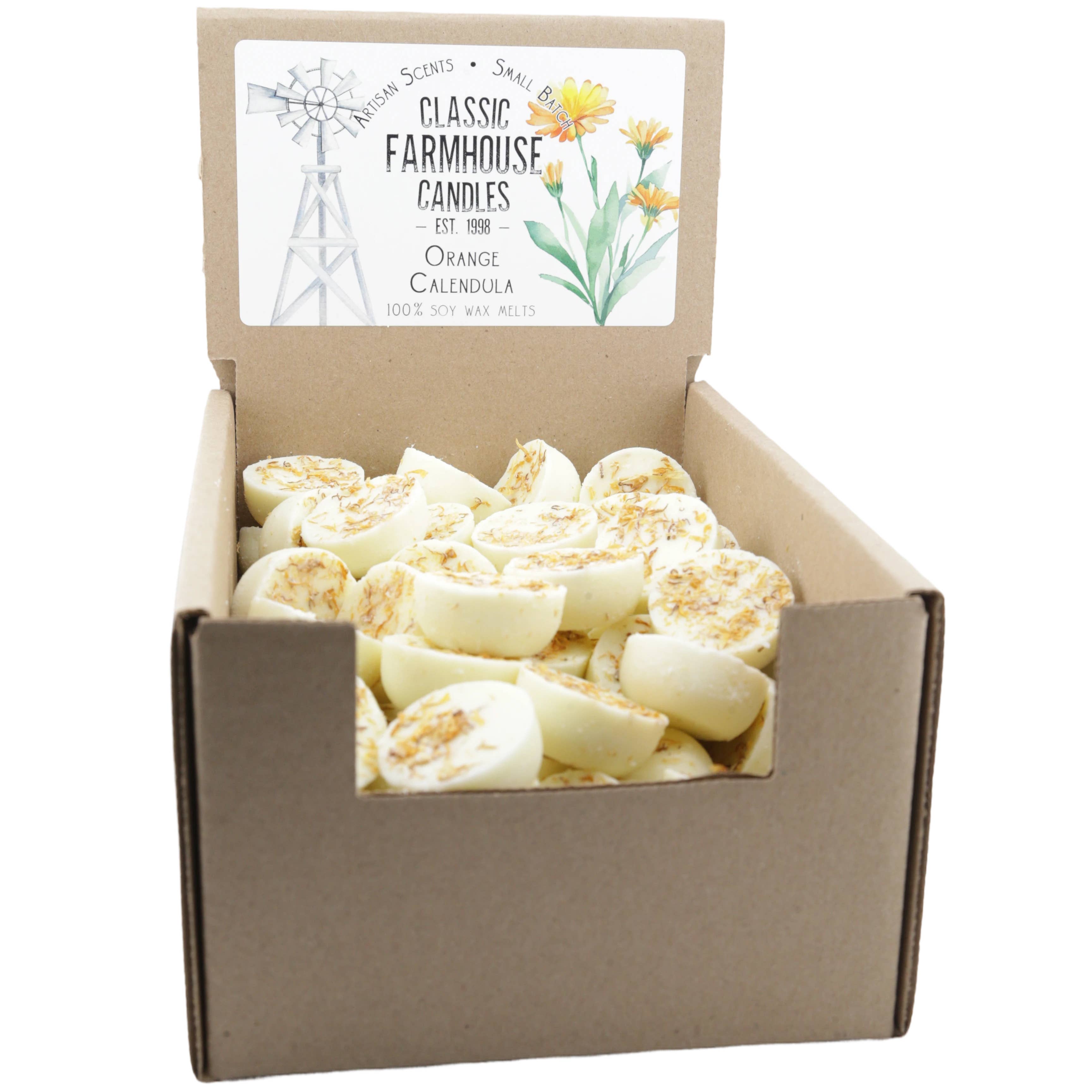 Classic Farmhouse Candles - NEW! Soy Wax Melt - Orange Calendula