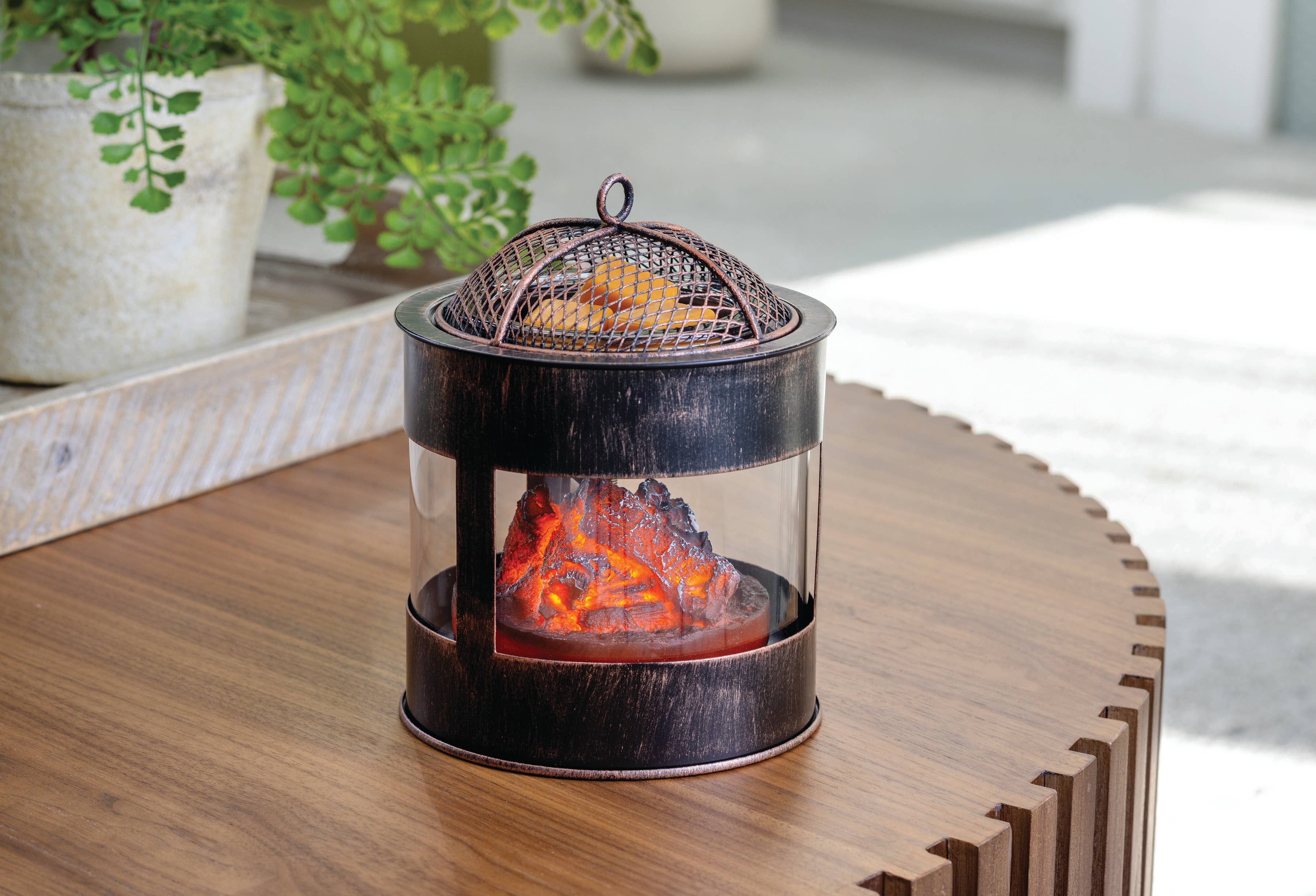 Candle Warmers Etc. - Fire Pit ArtScents Wax Warmer