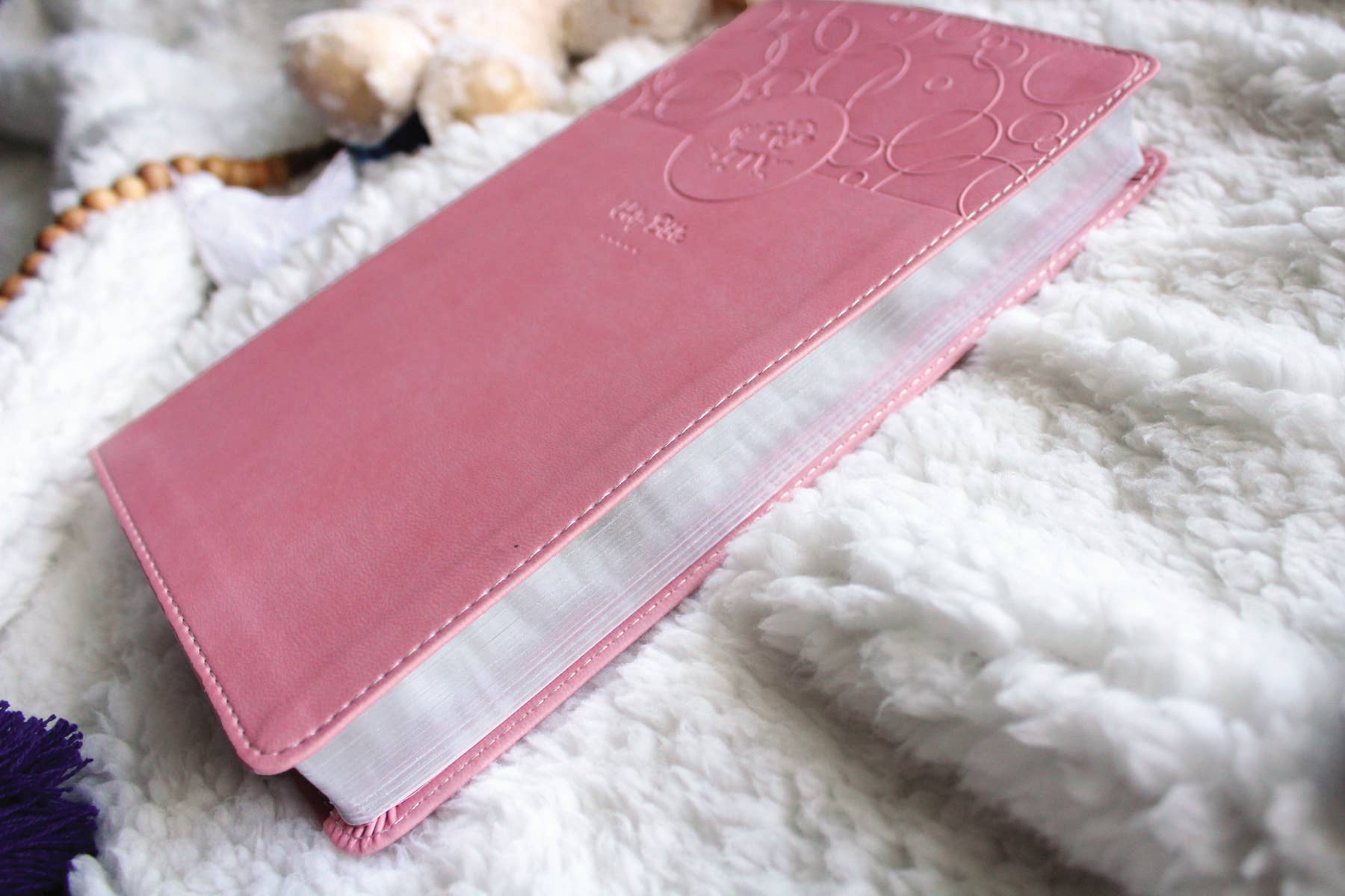 HarperCollins Christian Publishing - NIV Baby Gift Bible Leathersoft Pink (Keepsake Edition)