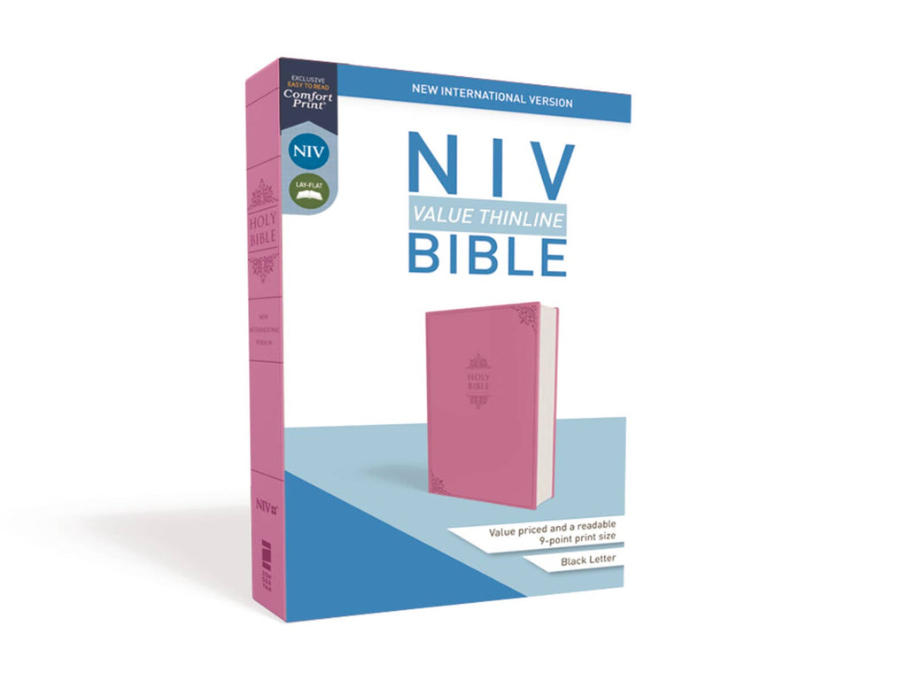 HarperCollins Christian Publishing - NIV Value Thinline Bible Leathersoft Pink