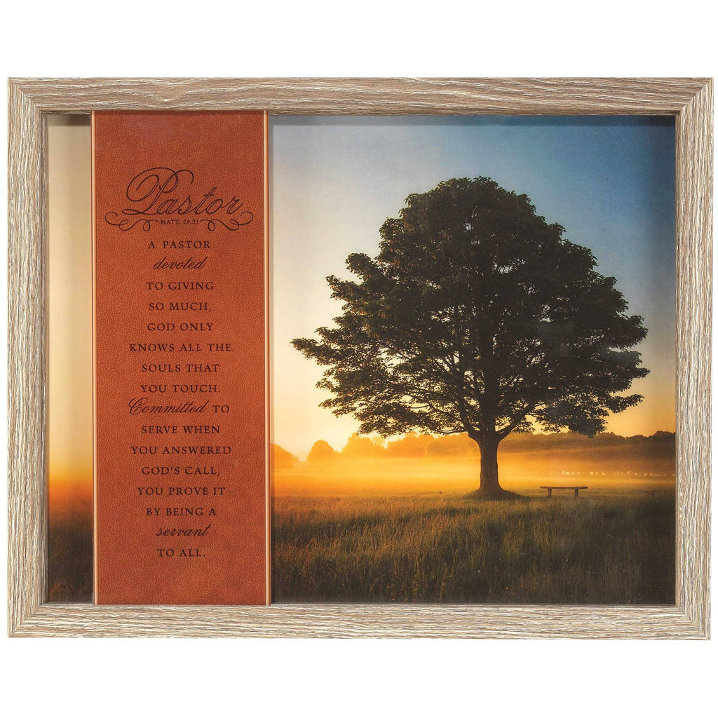 Dicksons - Framed Wall Art Pastor Matt. 25:21 14x11