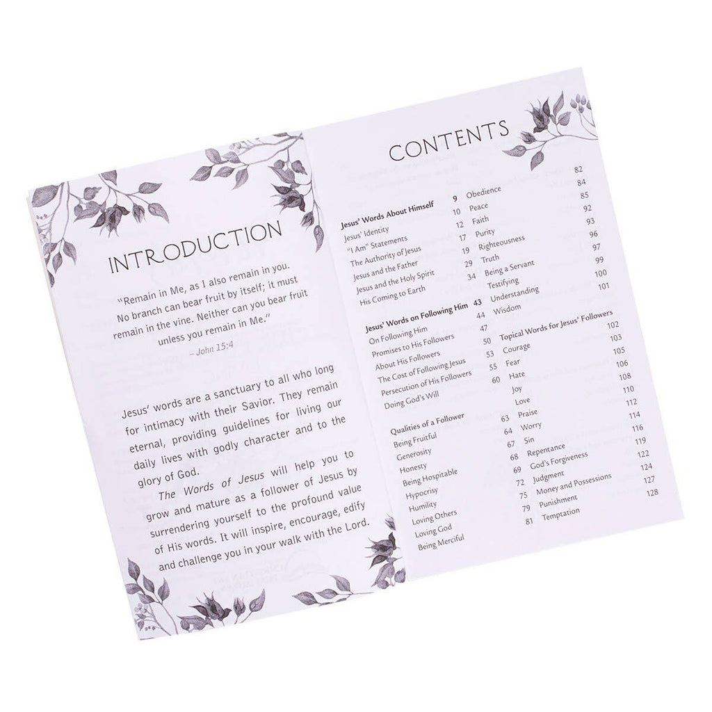 Christian Art Gifts - Gift Book Words of Jesus for Everyday Living Softcover