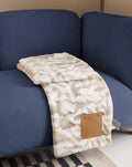 Duke Imports - "The Lord's Prayer" 1-Ply Faux Fur Patch Throw 50"x60"