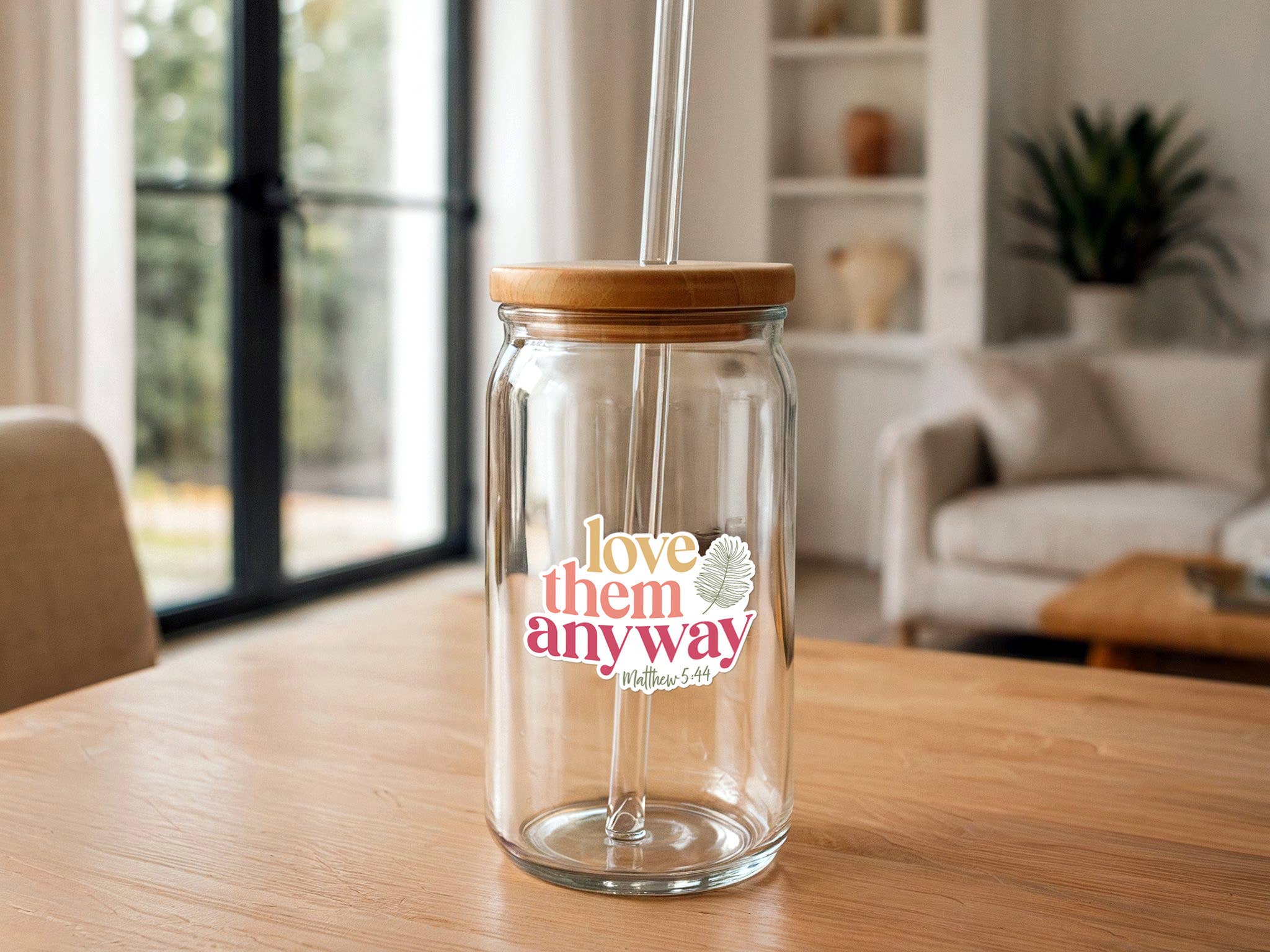 Missional Merch - Love Them Anyway | Christian Sticker | Waterproof Vinyl