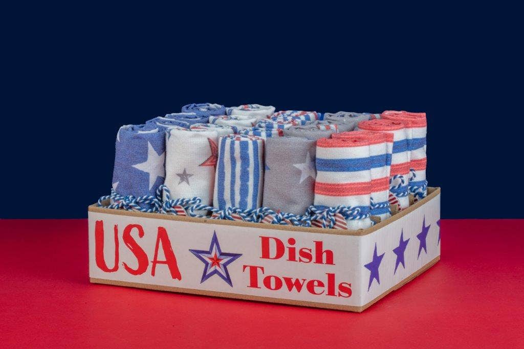 Duke Imports - "USA" Assorted Display of Designer Towels