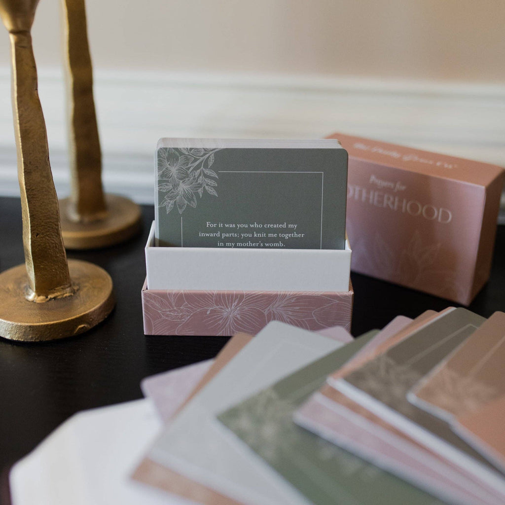 The Daily Grace Co - Prayers for Motherhood | Prayer Cards