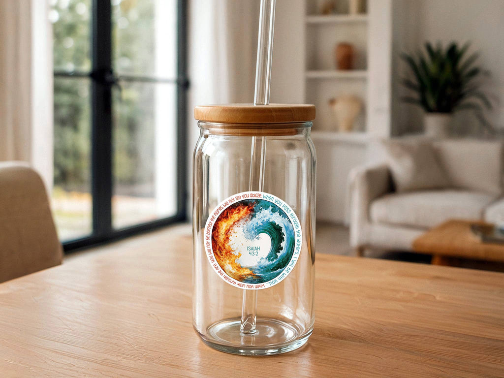 Missional Merch - Isaiah 43:2 | When You Pass Through The Waters | Sticker