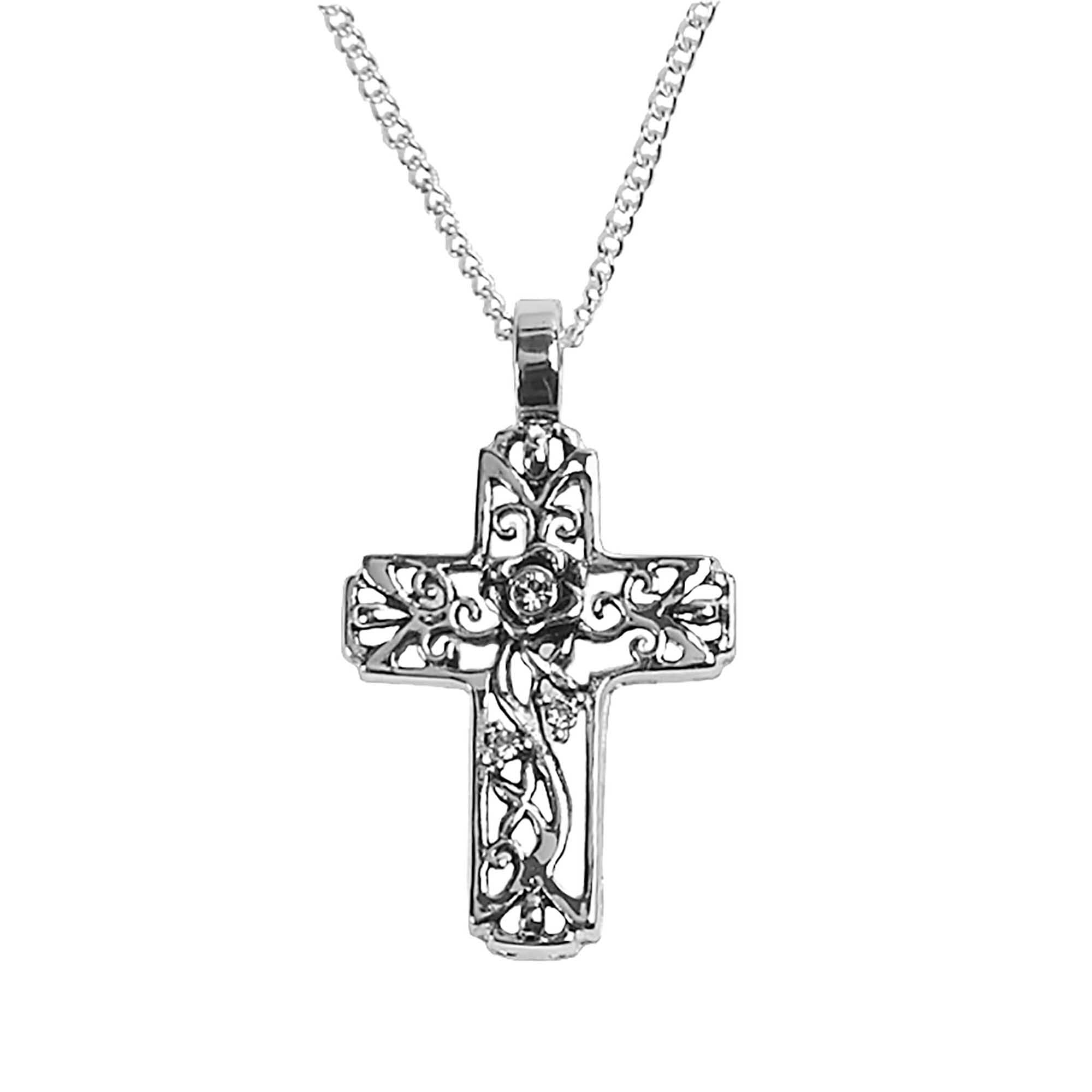 Dicksons - Necklace Scroll Cross Pastors Wife 18L