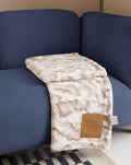 Duke Imports - "Amazing Grace" 1-Ply Faux Fur Patch Throw 50"x60"