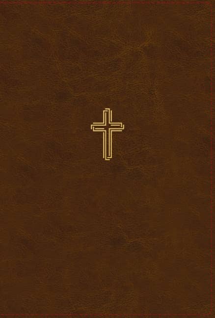 HarperCollins Christian Publishing - NASB, Thinline Bible, Leathersoft, Brown 1995 Text