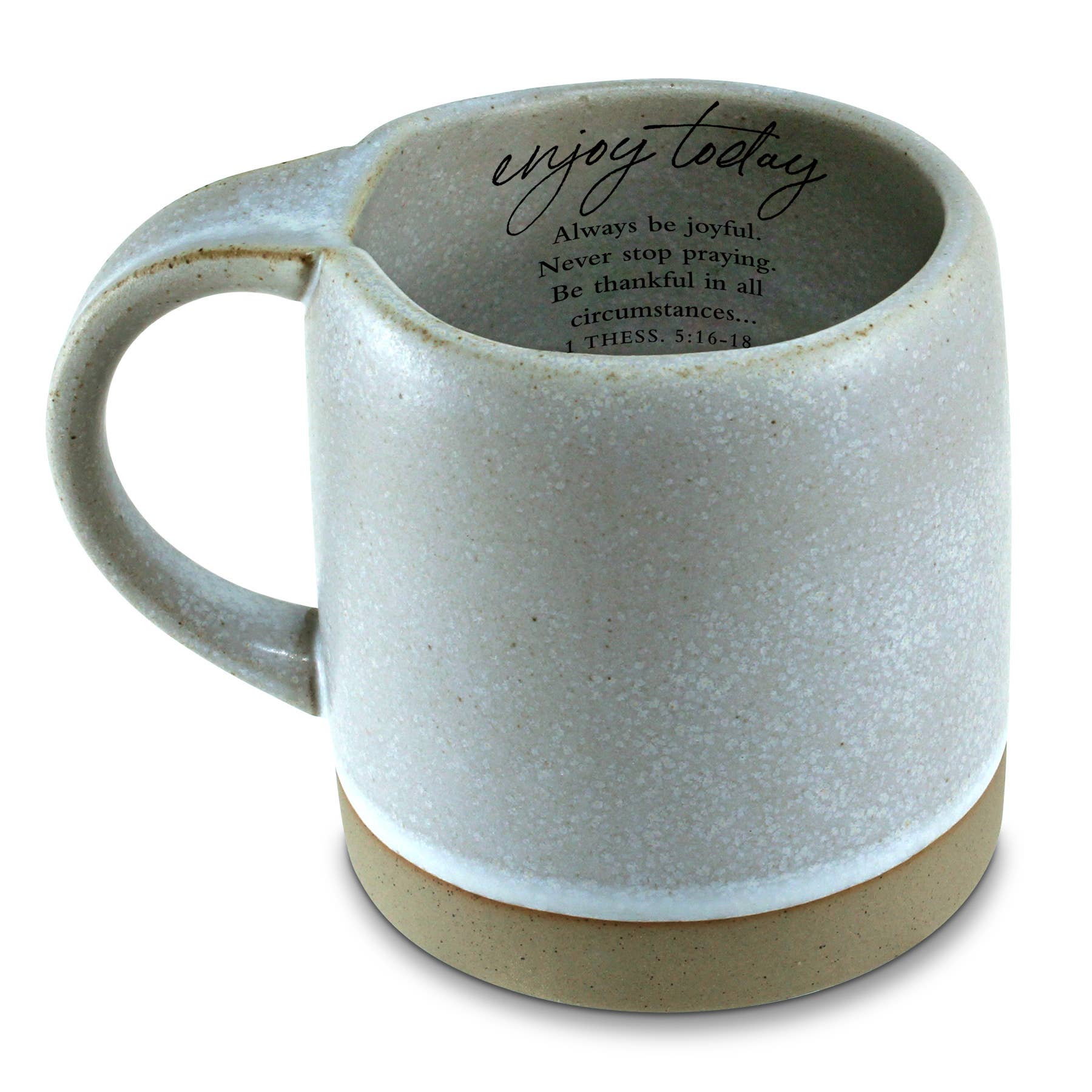 Dicksons - LCP Coffee Mug Enjoy Today Stone Gray