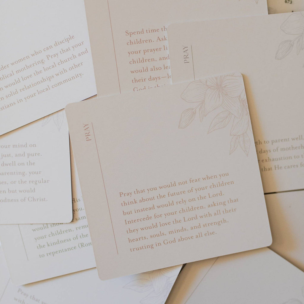 The Daily Grace Co - Prayers for Motherhood | Prayer Cards