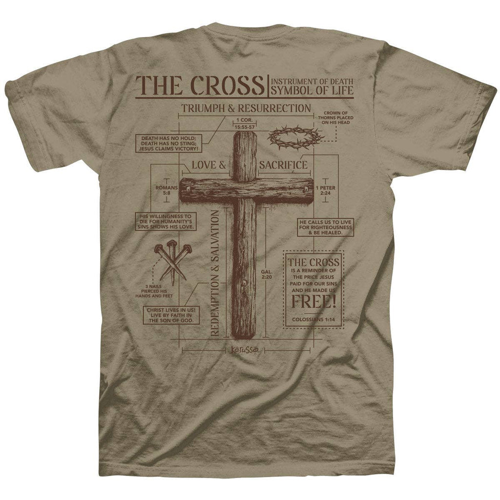 Kerusso - Kerusso Christian T-Shirt The Cross
