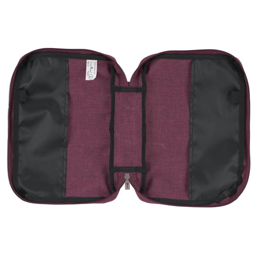 Christian Art Gifts - Bible Cover Value Plum Grace Upon Grace