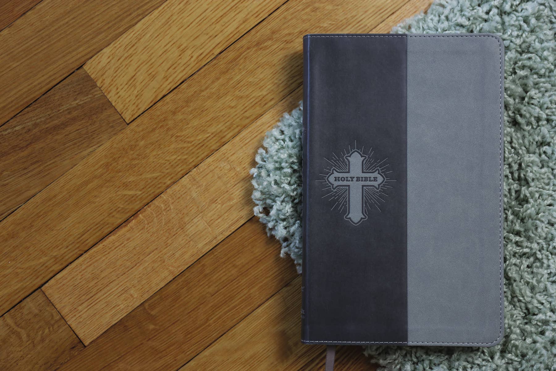 HarperCollins Christian Publishing - NIV Bible for Kids, Leathersoft, Gray