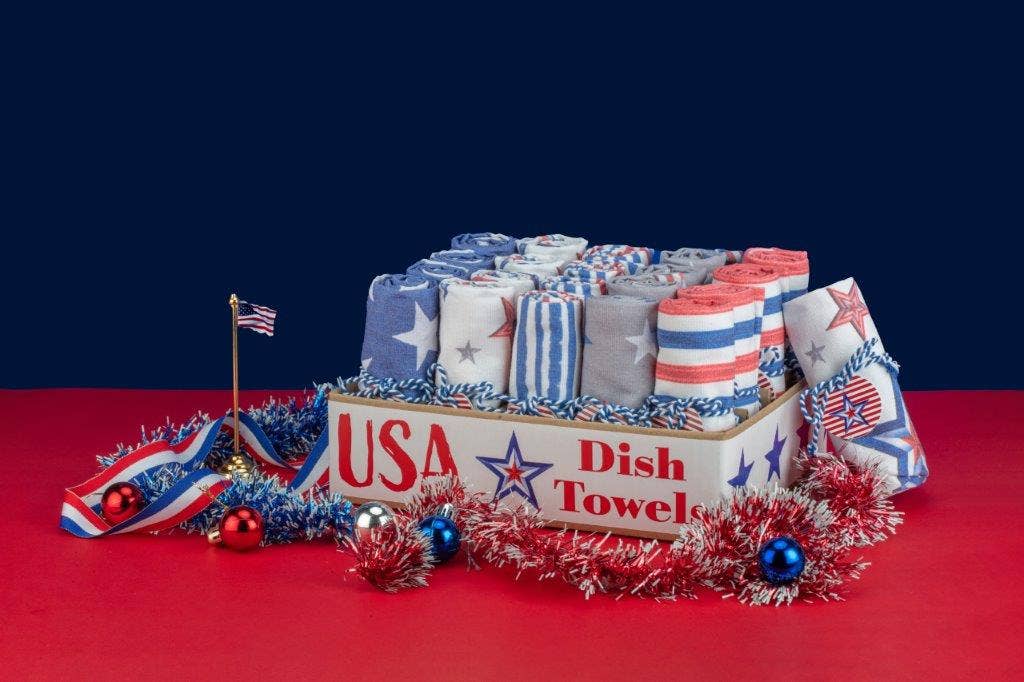 Duke Imports - "USA" Assorted Display of Designer Towels