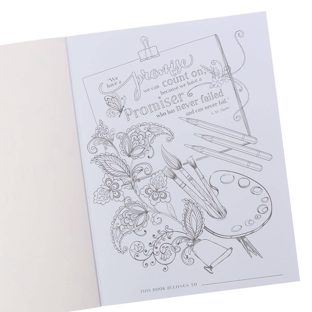 Christian Art Gifts - Coloring Book Color the Promises of God