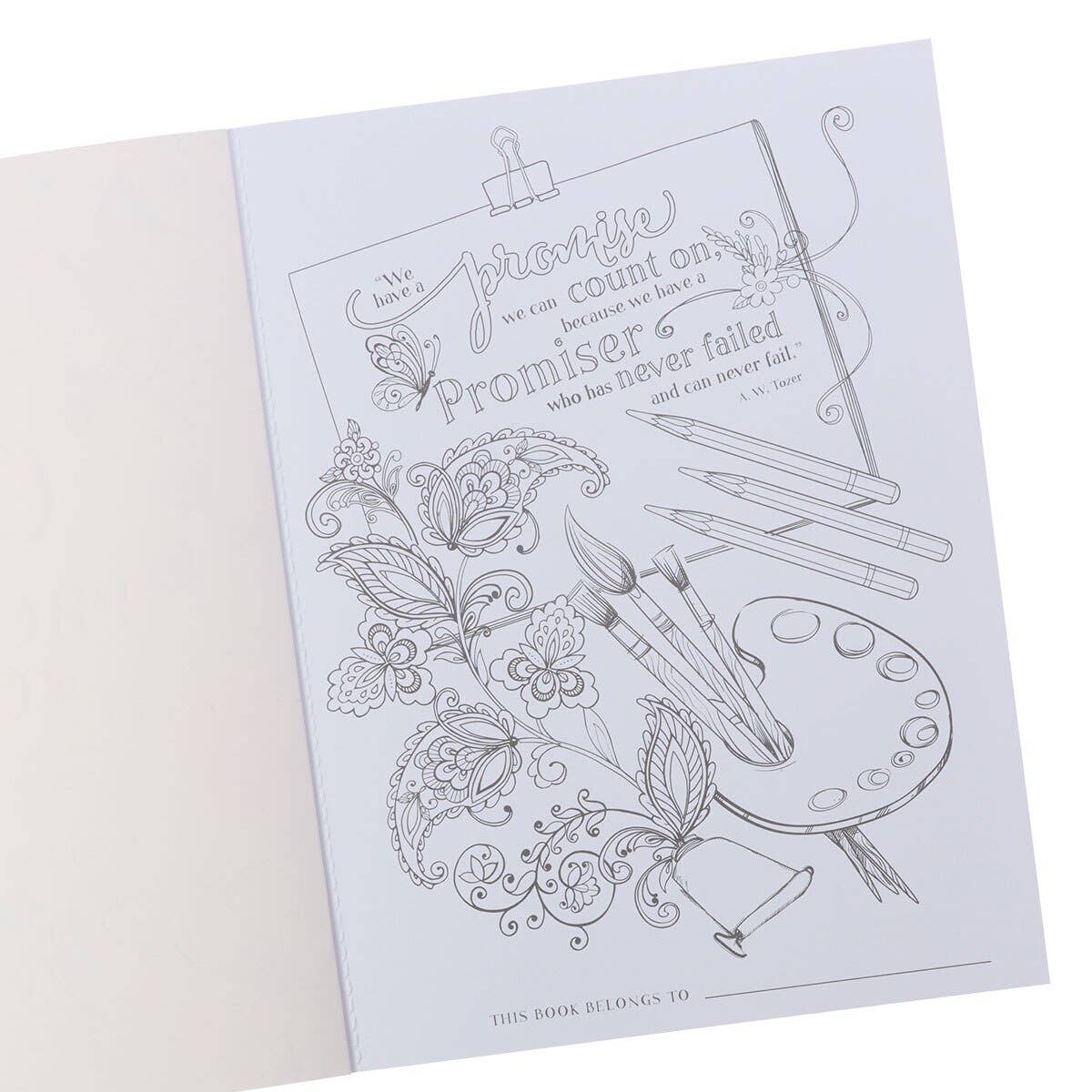 Christian Art Gifts - Coloring Book Color the Promises of God