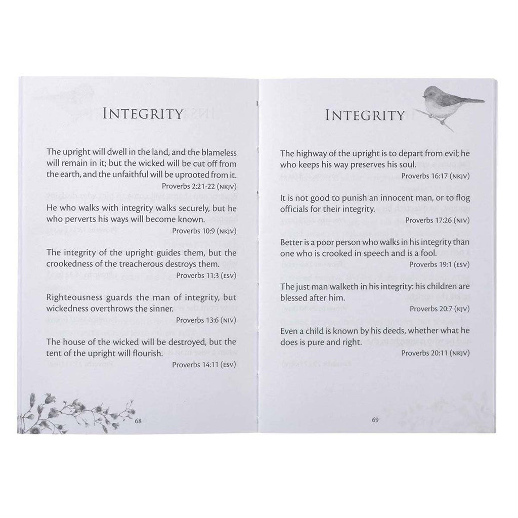Christian Art Gifts - Gift Book Proverbs for Your Daily Path Softcover