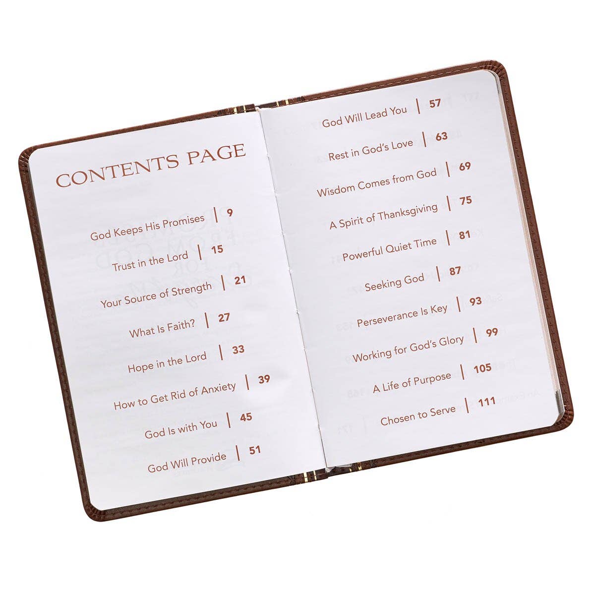 Christian Art Gifts - Gift Book Promises From God for Every Man Faux Leather
