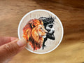 Missional Merch - Lion of Judah | Artistic Jesus Sticker | Christian Sticker