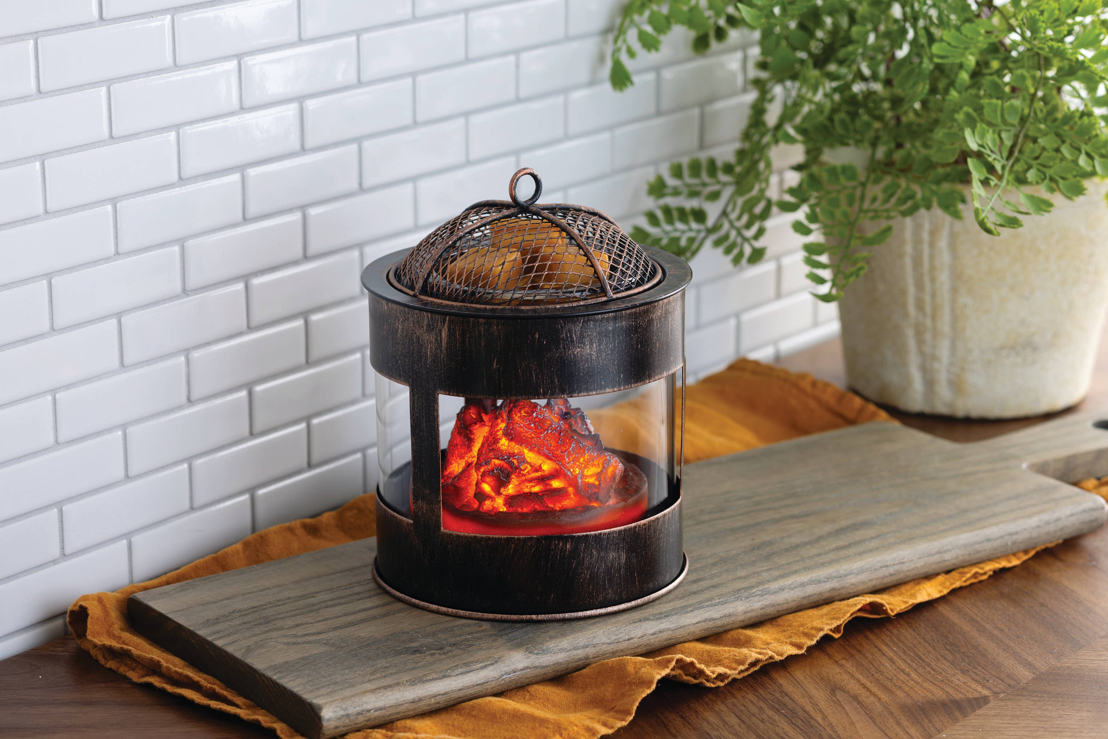 Candle Warmers Etc. - Fire Pit ArtScents Wax Warmer