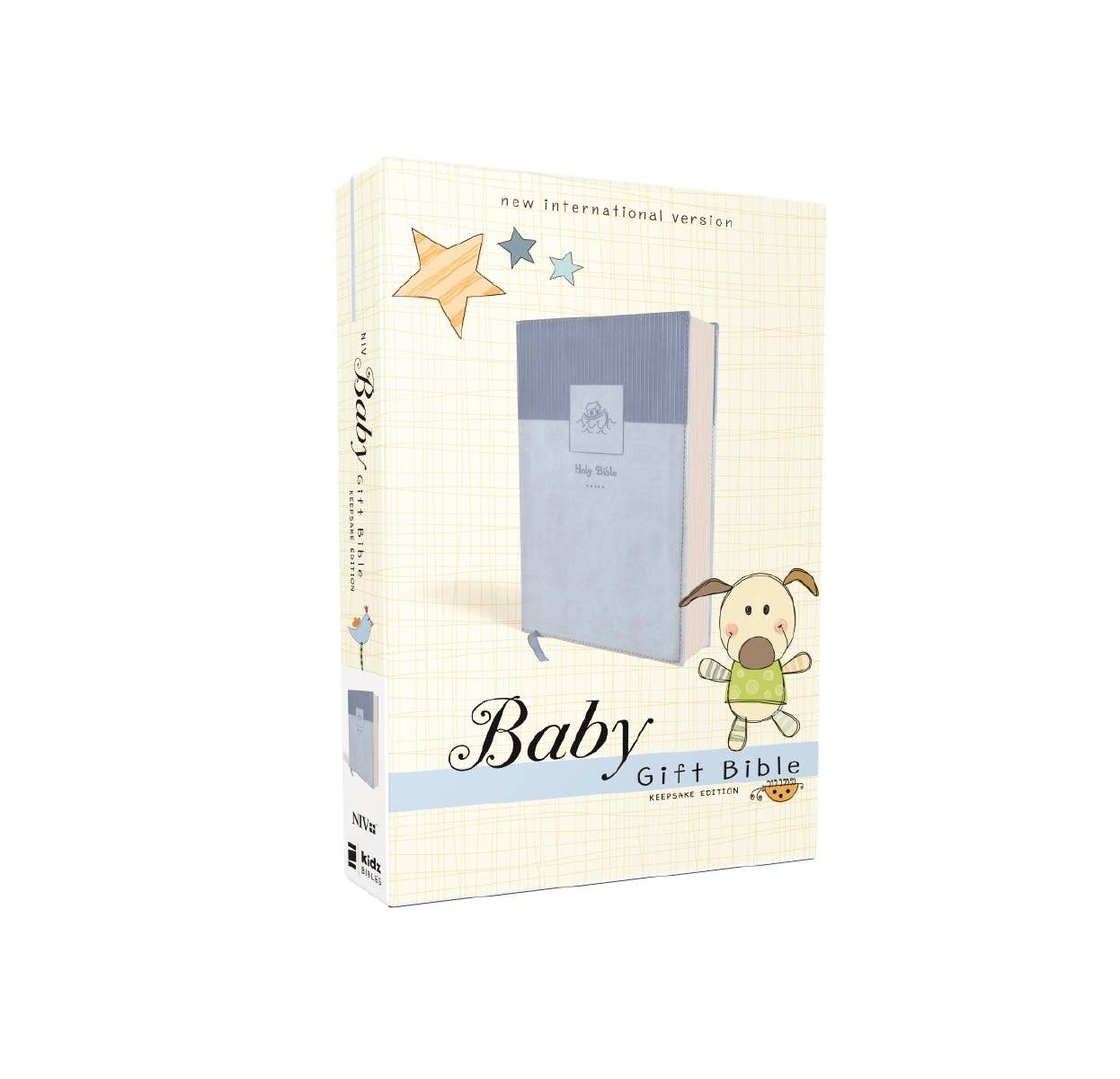 HarperCollins Christian Publishing - NIV Baby Gift Bible Leathersoft Blue (Keepsake Edition)