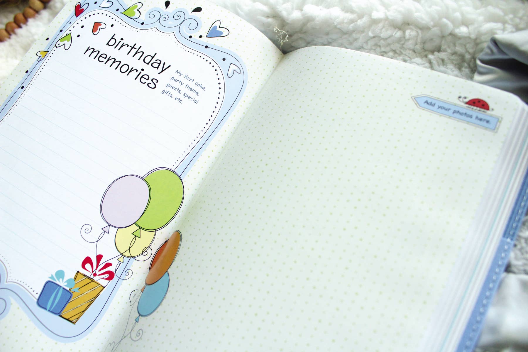 HarperCollins Christian Publishing - NIV Baby Gift Bible Leathersoft Blue (Keepsake Edition)