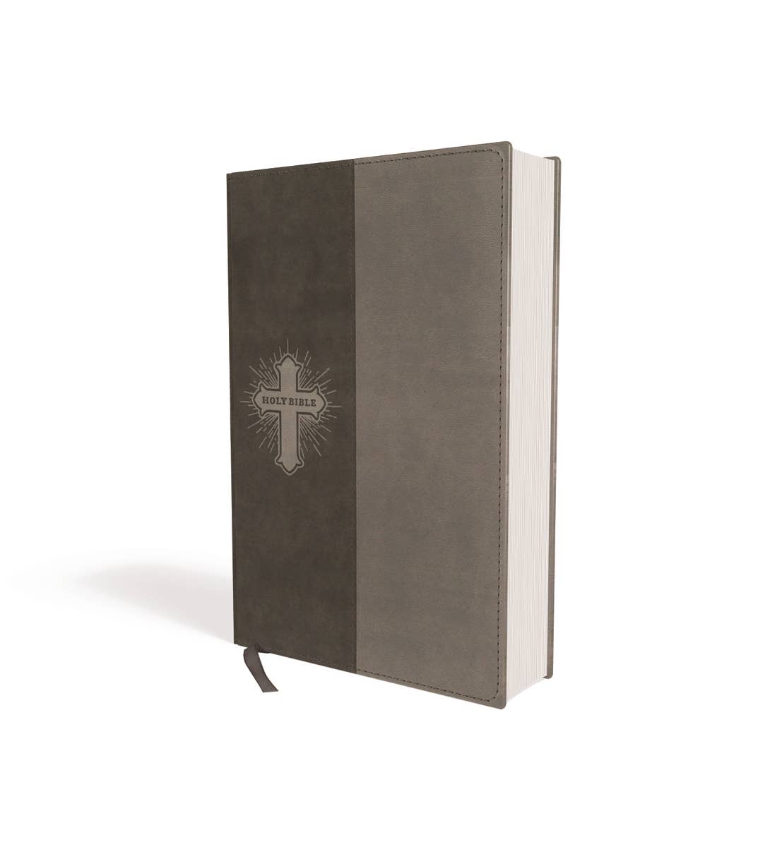HarperCollins Christian Publishing - NIV Bible for Kids, Leathersoft, Gray