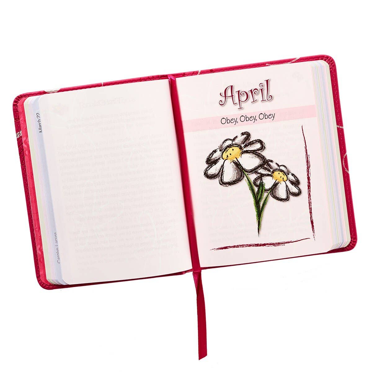 Christian Art Gifts - One-Minute Devotions for Girls Faux Leather