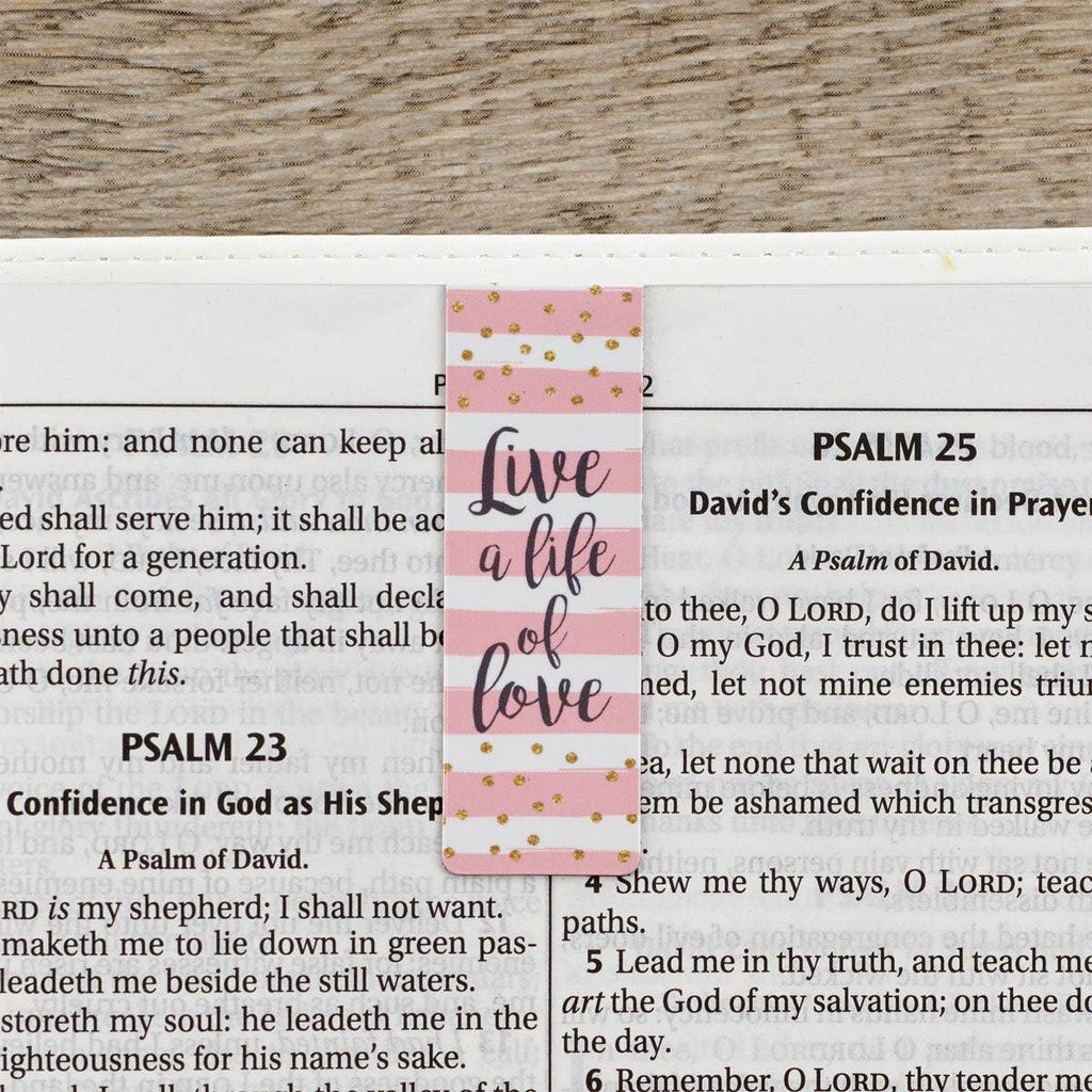 Christian Art Gifts - Magnetic Bookmark Set Sparkle Collection