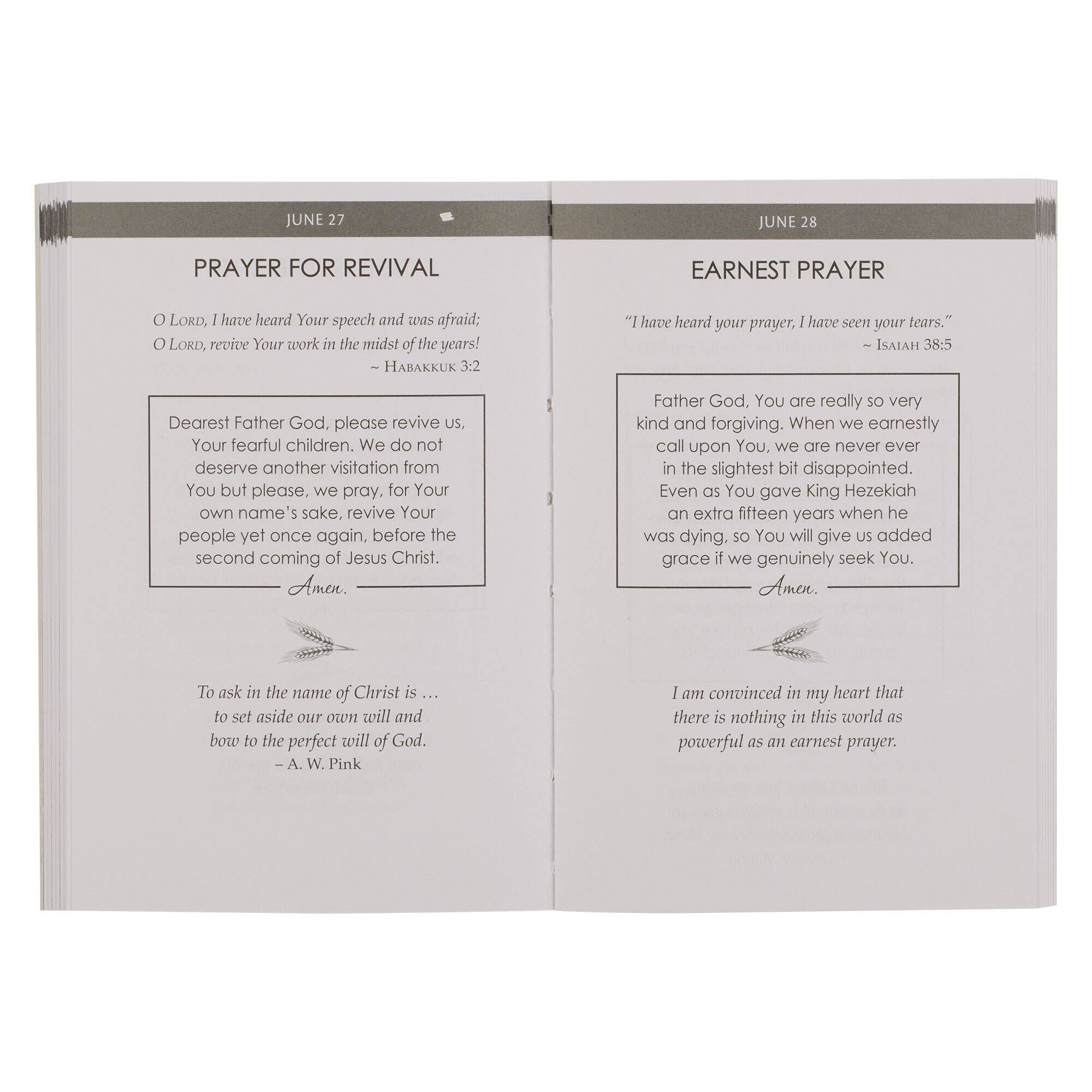 Christian Art Gifts - Devotional Pocket Prayers for Every Day Softcover