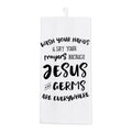 Duke Imports - "Jesus and Germs" Decorative Kitchen Towel