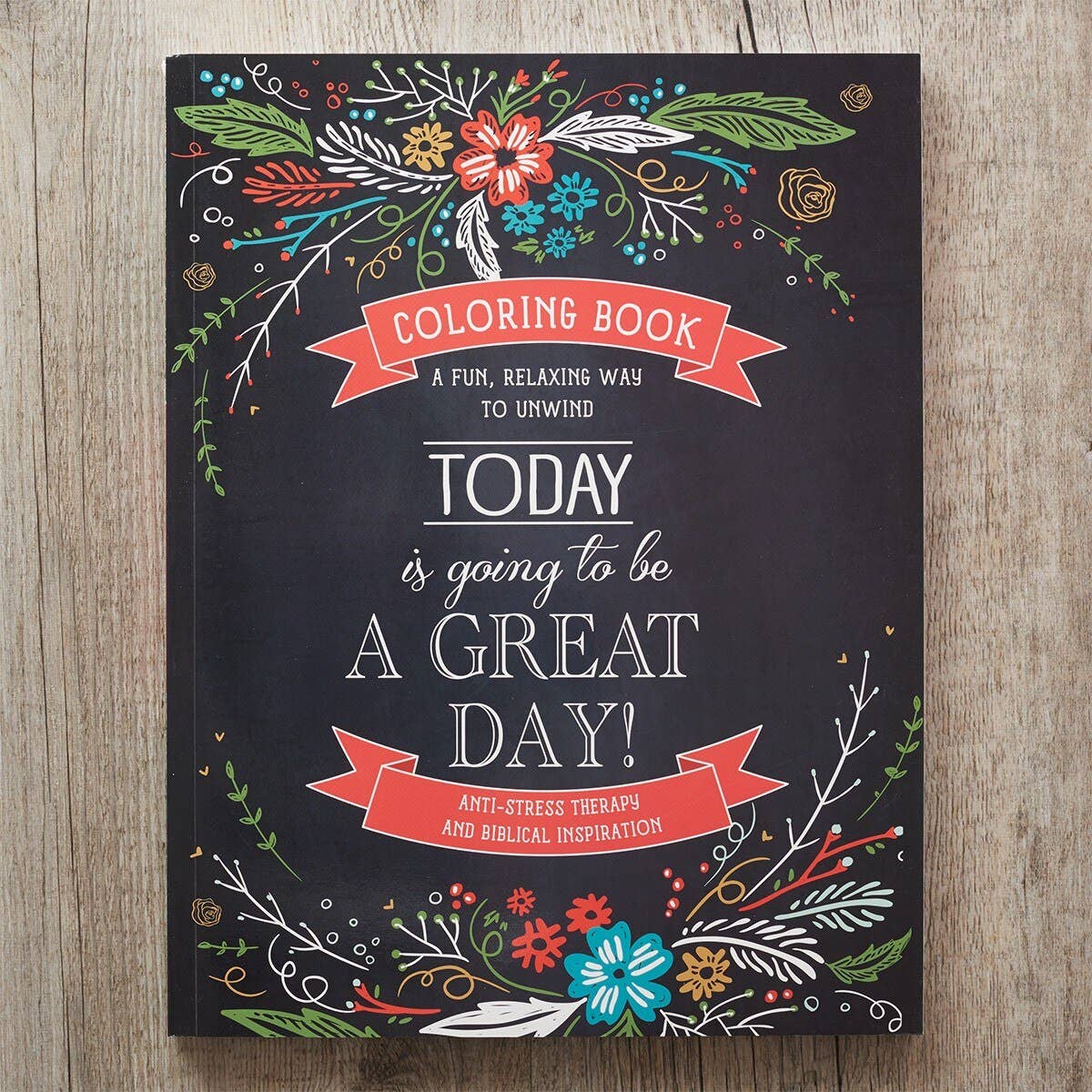 Christian Art Gifts - Coloring Book A Great Day