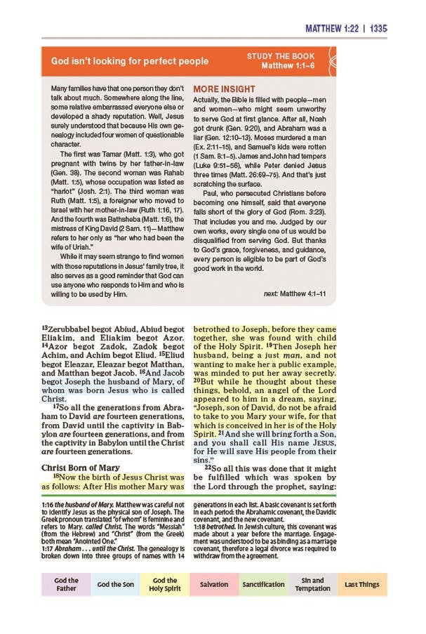 HarperCollins Christian Publishing - Color Code NKJV Bible Revealing God's Truth