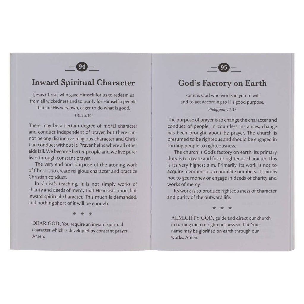 Christian Art Gifts - Mini Devotions The Power of Prayer Softcover