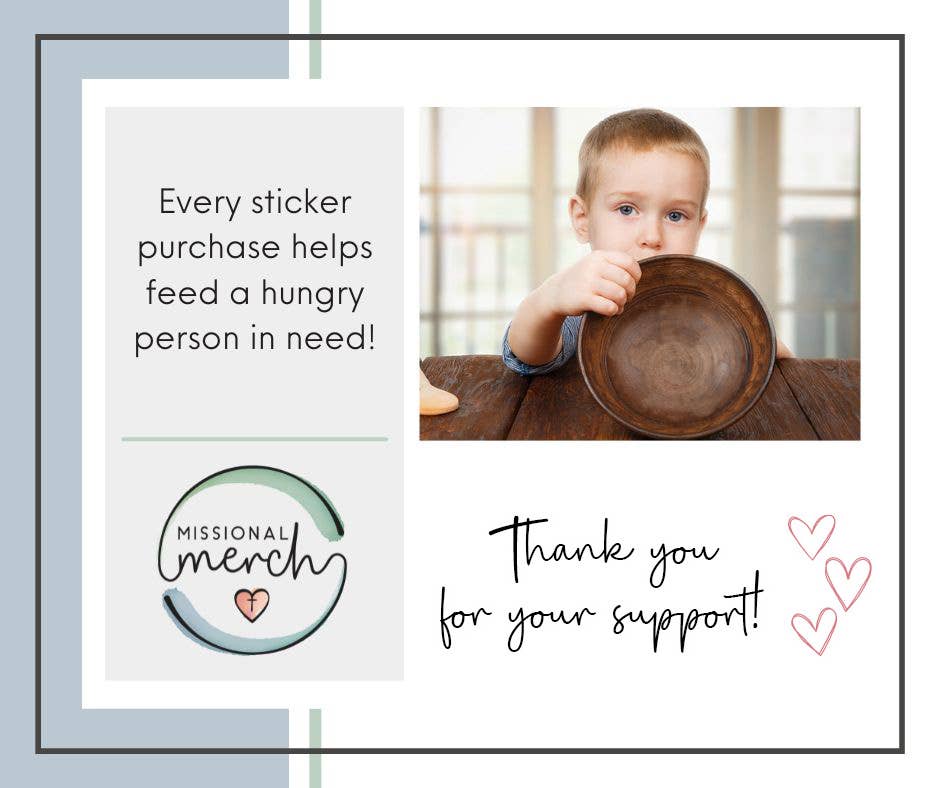 Missional Merch - I Will Heal Their Land | America | Vinyl Christian Sticker