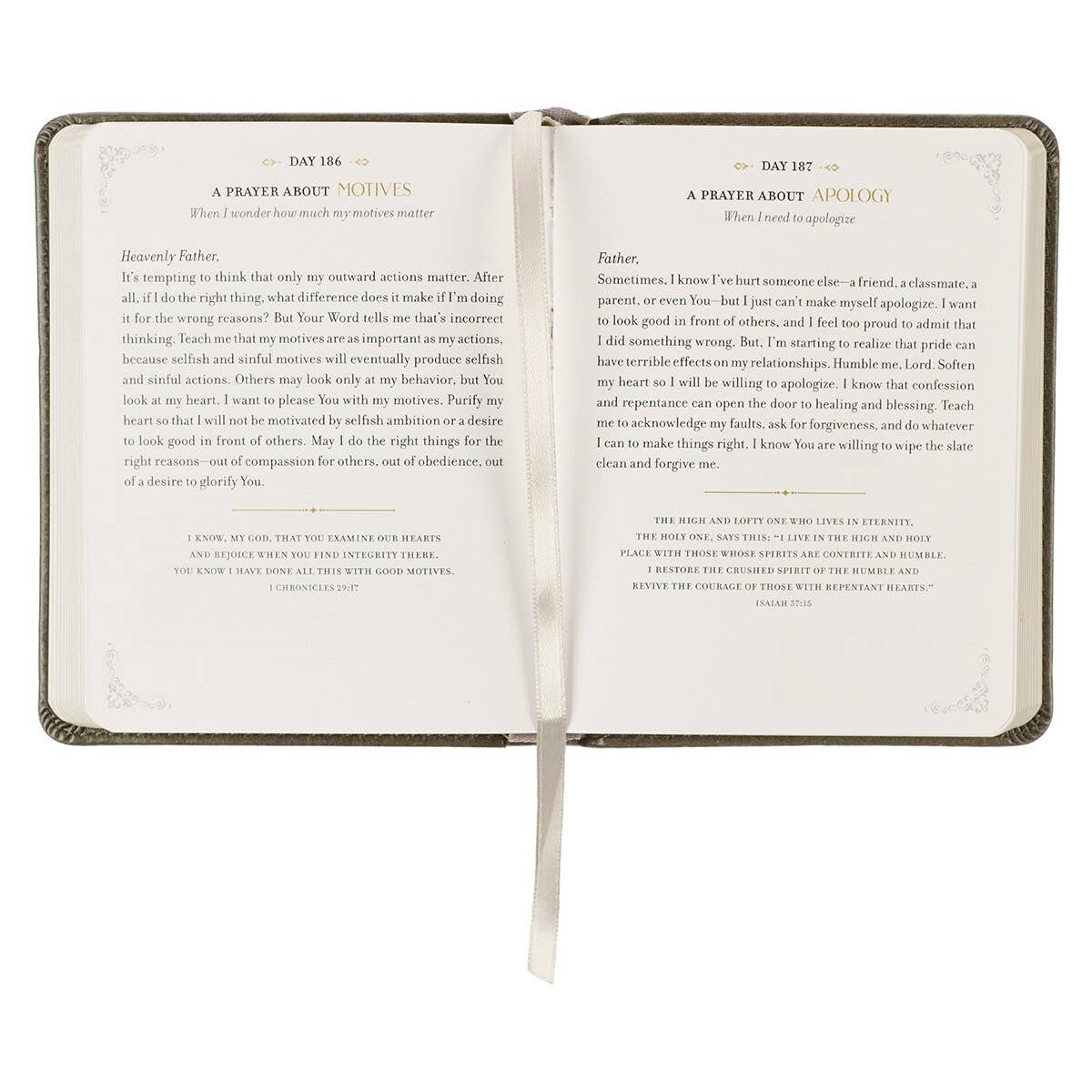 Christian Art Gifts - Devotional Daily Prayers for Graduates Faux Leather