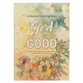 Christian Art Gifts - Coloring Book God is Good  - Reverse