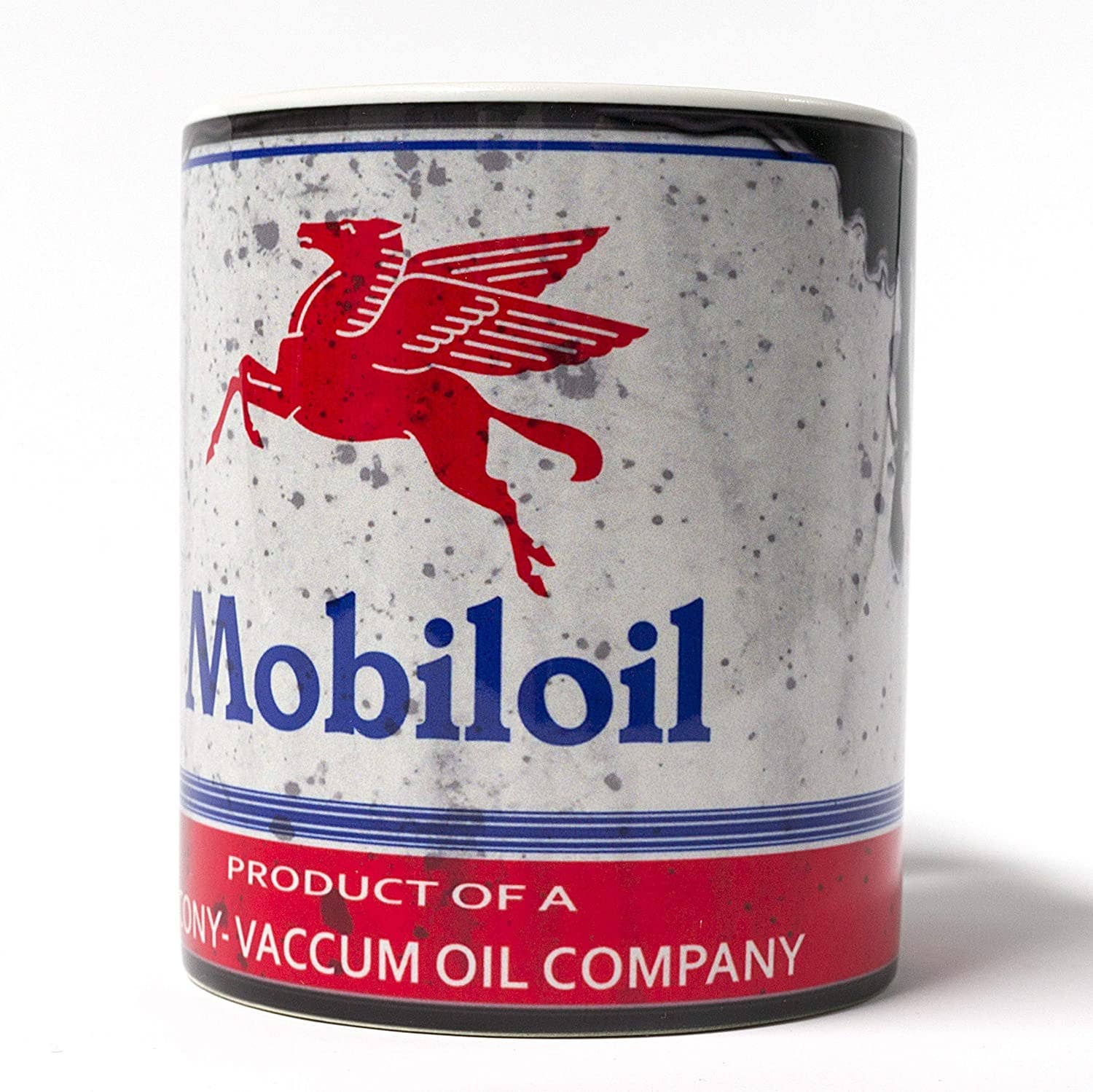American Brand Studio - Mobil Lube Motor Oil Can Mug