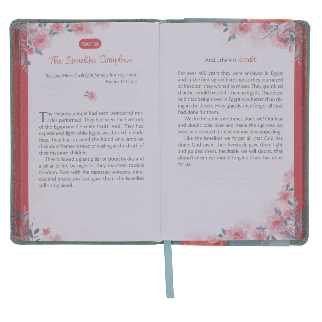 Christian Art Gifts - Devotional Trusting God's Plan Faux Leather