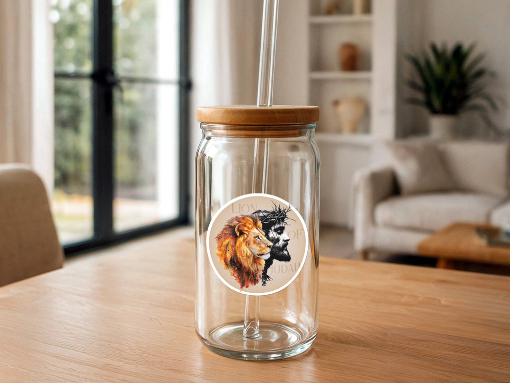 Missional Merch - Lion of Judah | Artistic Jesus Sticker | Christian Sticker