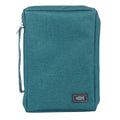 Christian Art Gifts - Bible Cover Value Teal Ichthus Patch