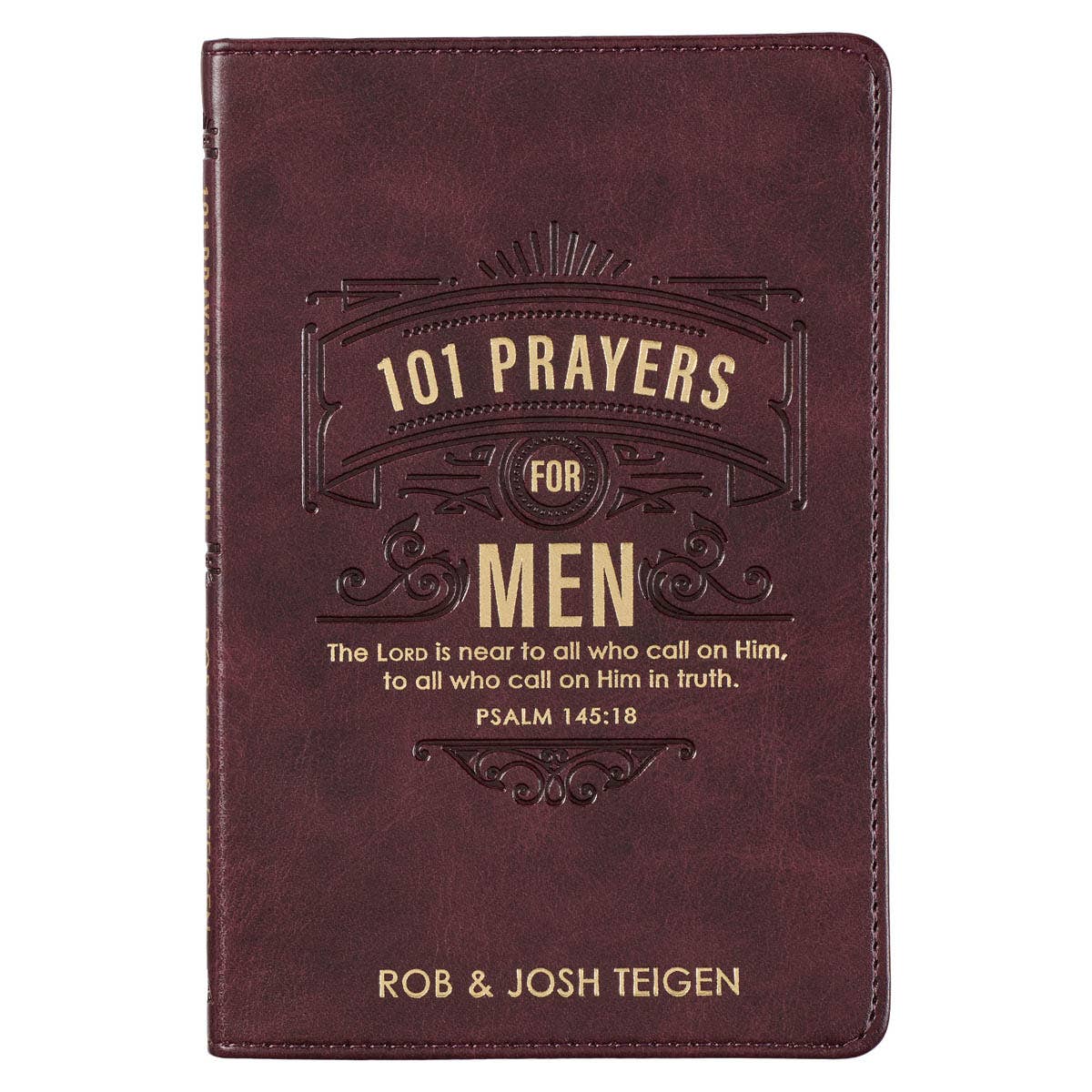 Christian Art Gifts - 101 Prayers for Men Faux Leather