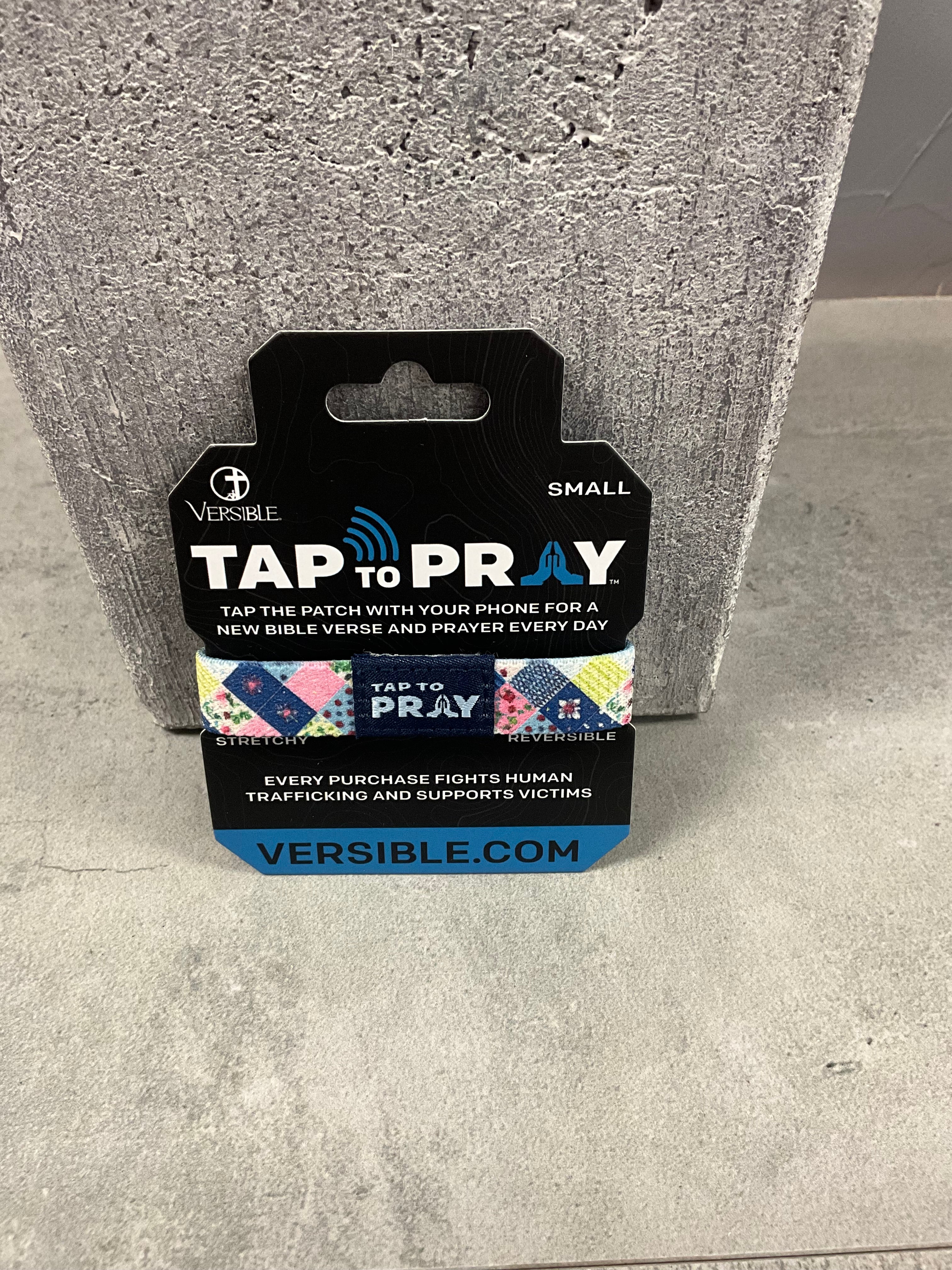 Tap to Pray Wristband Patchwork