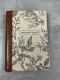 Journal Classic Zip Brown And Cream Floral