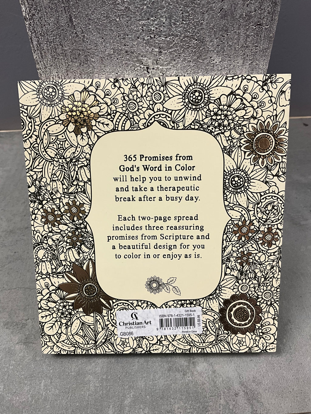 Coloring Devotional 365 Promises God’s Word in color
